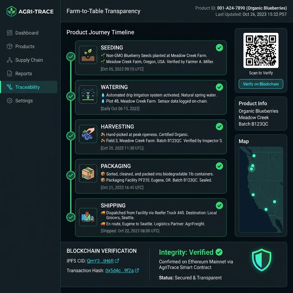 Blockchain Traceability System