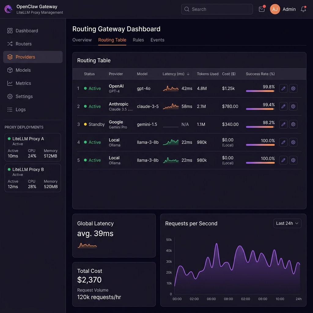 OpenClaw LLM Gateway
